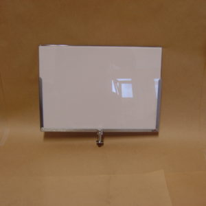 PLAQUE EN PLEXI "SUPPORT INFOS"
Format " A3 " Horizontall