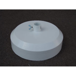 SUPPORT PVC TYPE LEO, GRAND MODELE,  BLANC