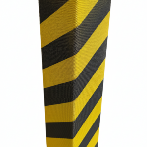 MOUSSE DE PROTECTION 2en1   500 x 250 mmfixation à plat ou en angleJaune / noir, adhésif double-face