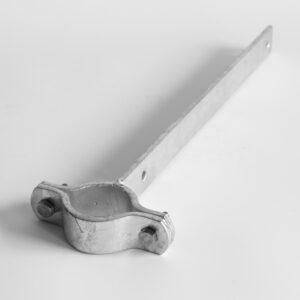 BRIDE  ACIER AUH1, Ø 48X330 mm -> CADRE