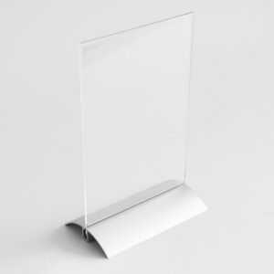 PRESENTOIR PLEXI / ALU  A5