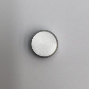 CABOCHONS EN ALUMINIUM NATURE15 mm,