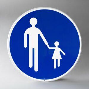 D5                   ROND 600mm REFL. RANDFORM