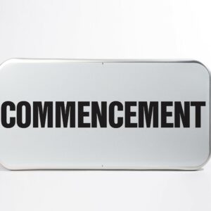 PST16   RECTA. 500x250mm REFL. RANDFORM             "COMMENCEMENT"