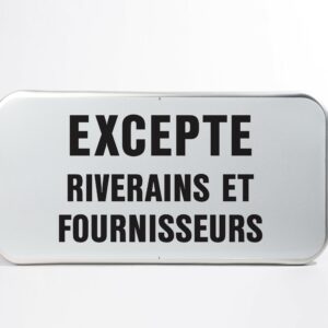 PST19   RECTA. 500x250mm REFL. RANDFORM             "EXCEPTE RIVERAINS + FOUNISSEURS"