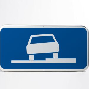 PST34   RECTA. 500x250mm REFL. RANDFORM             "F15 DROIT"