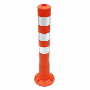 POTEAU "  FLEXI "  h= 750 MM ORANGE  Ø 80 mm,